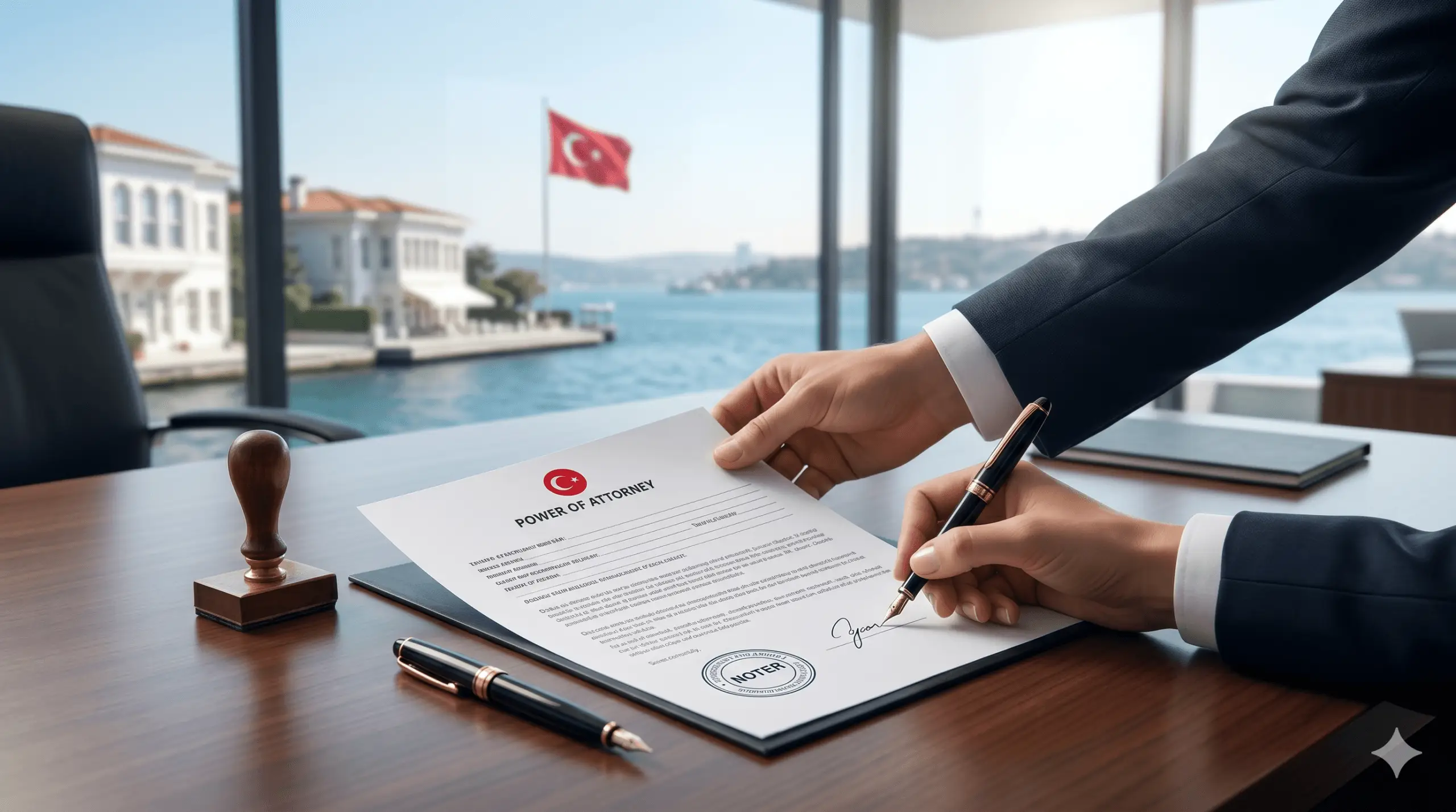 وکالت‌نامه خرید ملک در ترکیه؛ چگونه در نوتر (Noter) به وکیل دسترسی امن بدهیم؟